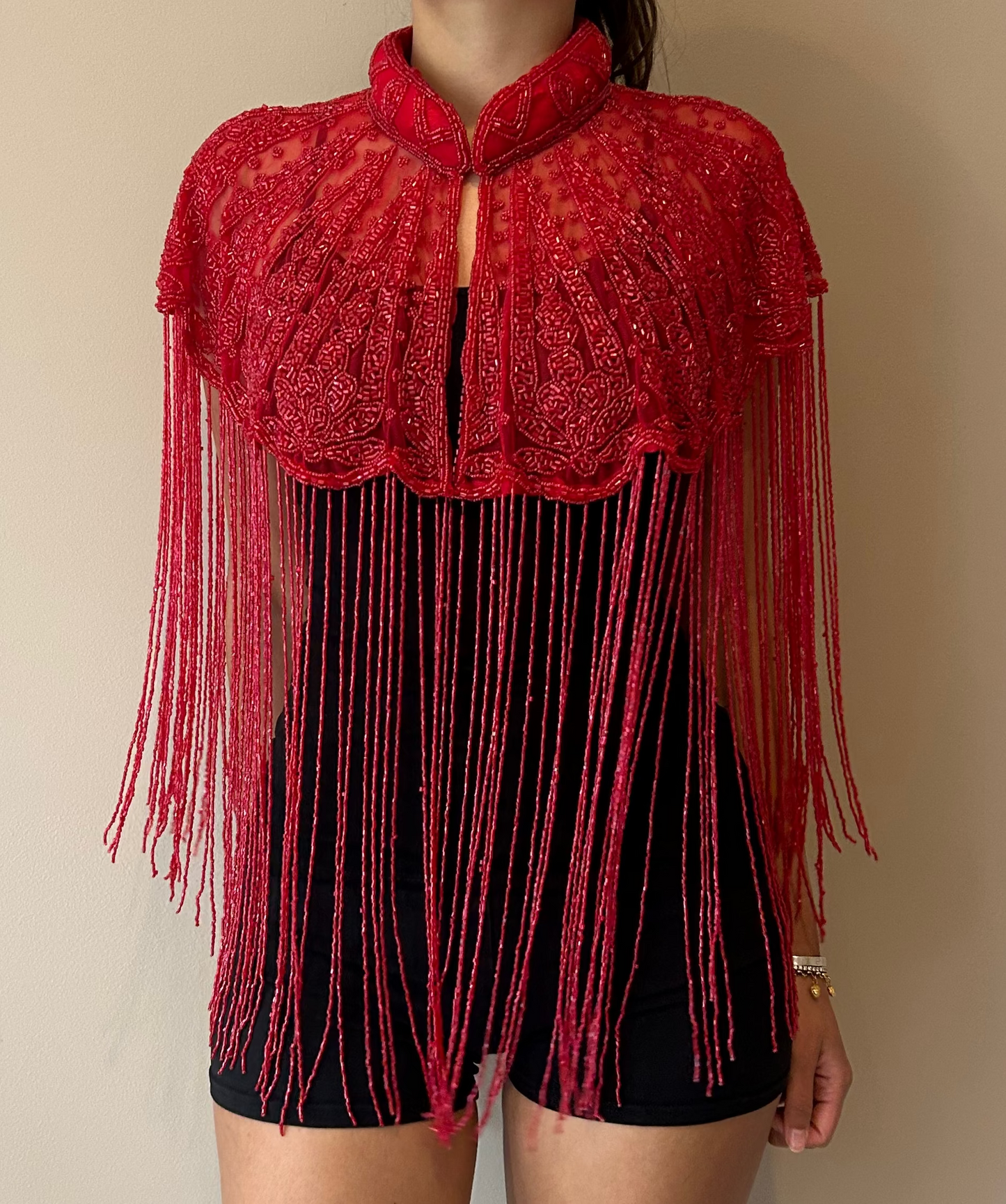 Rajdhani Beaded Cape {PRE-ORDER ITEM}
