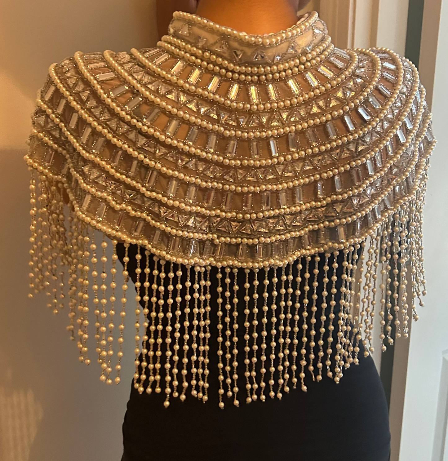 Chandni Beaded Cape {PRE-ORDER ITEM}