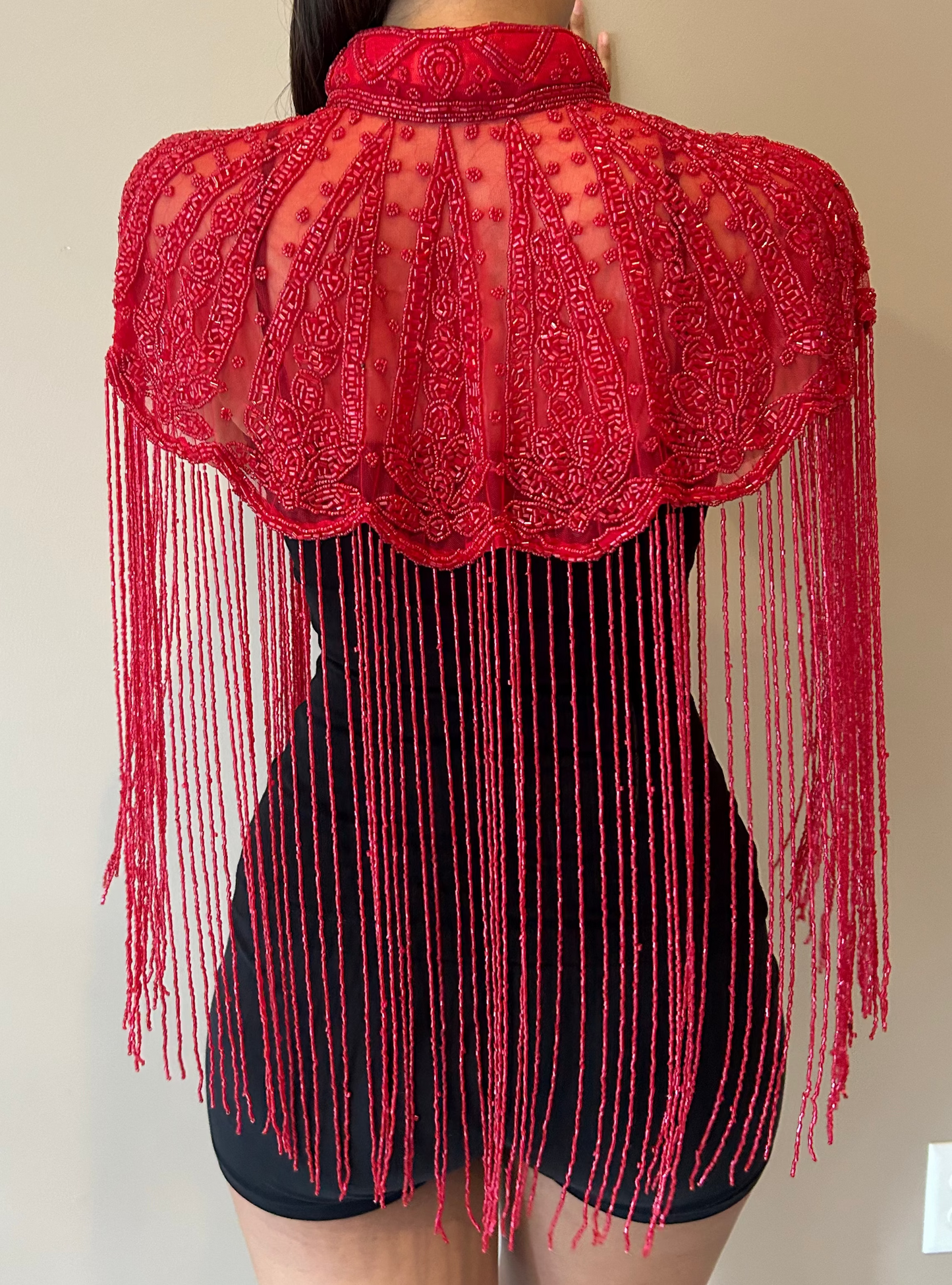Rajdhani Beaded Cape {PRE-ORDER ITEM}